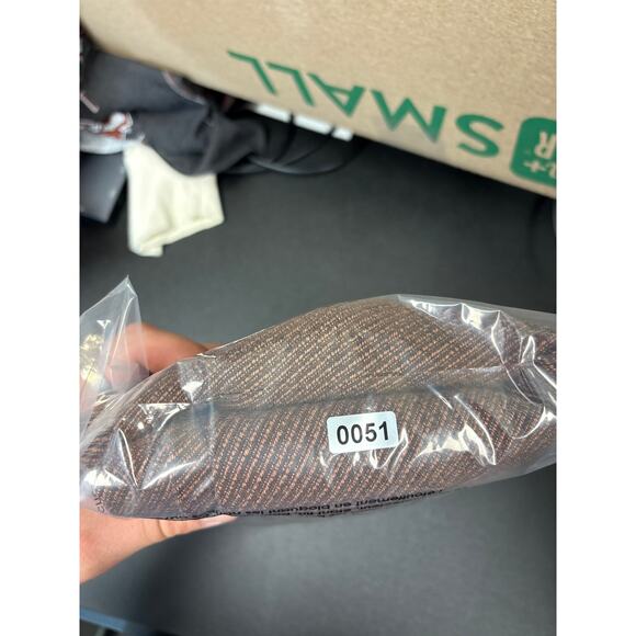 VINTAGE 70s Sears Kings Road Pants Mens 30x25 Brown Perma Prest Bootcut Retro - Picture 7 of 7